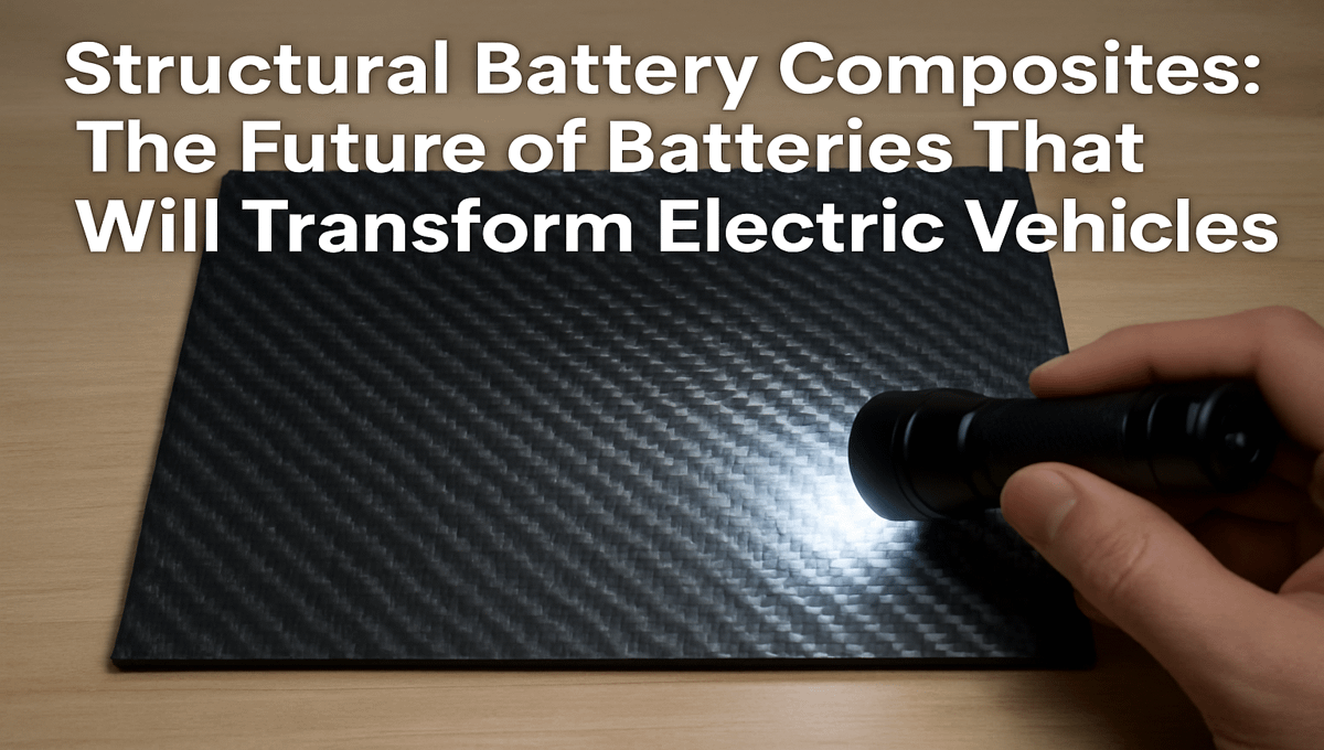 Structural Battery Composites: The Future of Batteries That Will Transform Electric VehiclesStructural Battery Composites: The Future of Batteries That Will Transform Electric Vehicles