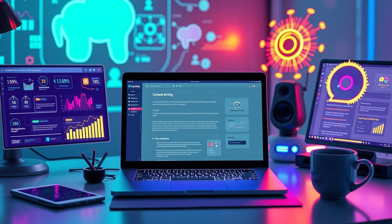 top 5 ai tools for containt writing
