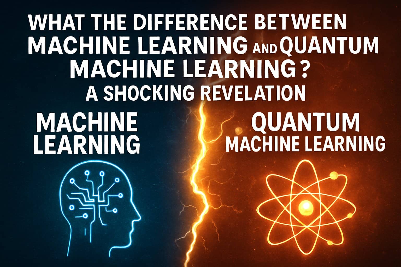 What the Difference Between Machine Learning and Quantum Machine Learning? A Shocking Revelation