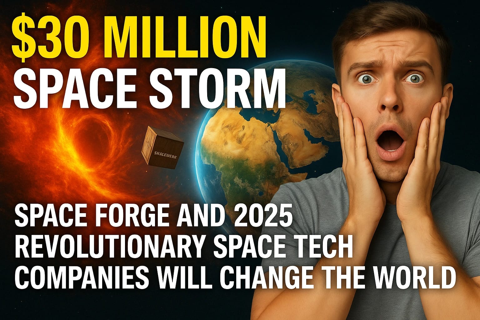 $30 Million Space Storm Space Forge and 2025 Revolutionary Space Tech Companies Will Change the World