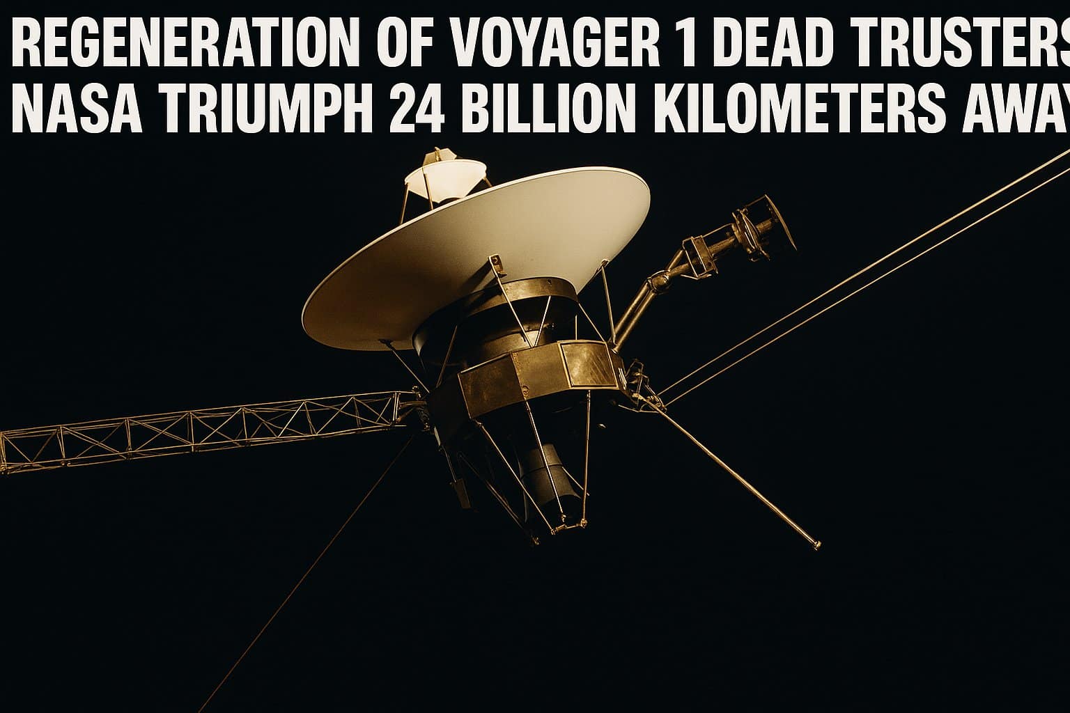Regeneration of Voyager 1 Dead Thrusters: NASA Triumph 24 Billion Kilometers Away