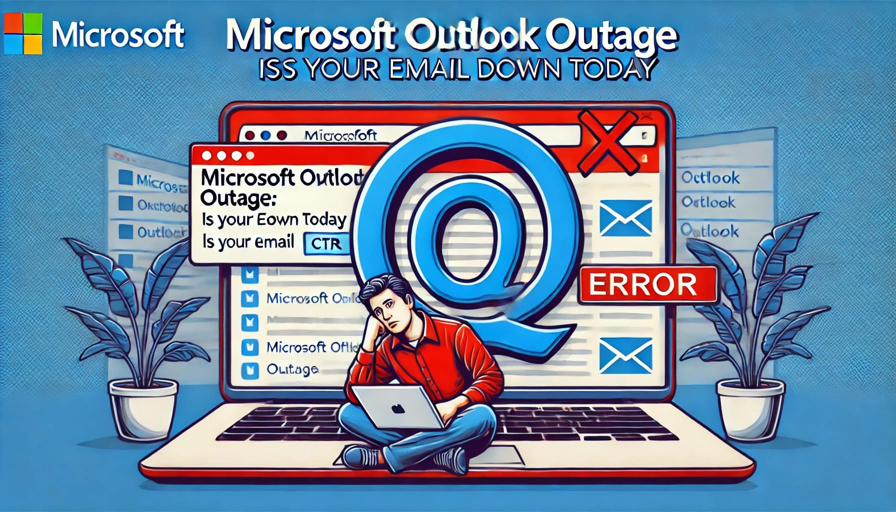 Microsoft Outlook not working today?